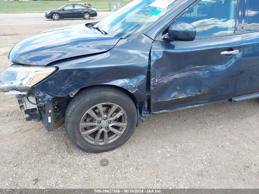 2015 Nissan Pathfinder S VIN: 5N1AR2MM3FC616345 Lot: 39627556