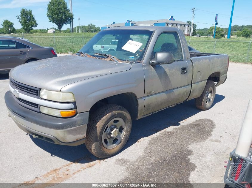 2002 Chevrolet Silverado 1500 VIN: 1GCEK14W92Z193333 Lot: 39627557