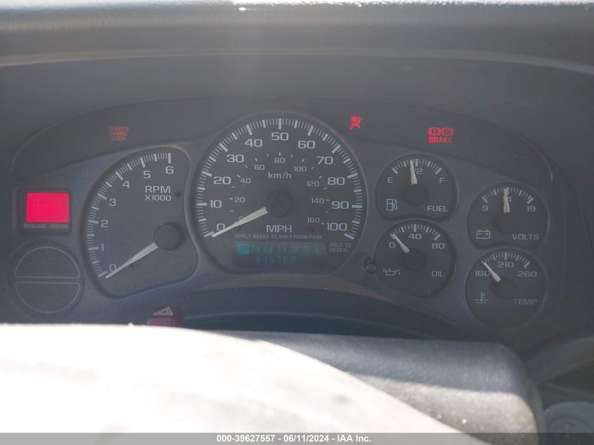 2002 Chevrolet Silverado 1500 VIN: 1GCEK14W92Z193333 Lot: 39627557