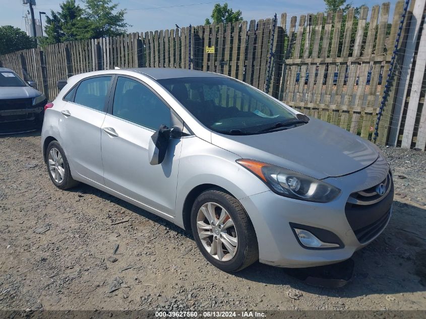 2013 Hyundai Elantra Gt VIN: KMHD35LE1DU055421 Lot: 39627560