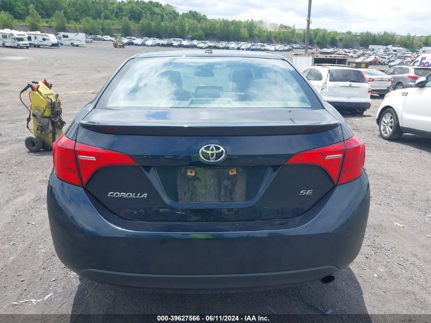 2017 Toyota Corolla Se VIN: 2T1BURHE8HC853166 Lot: 39627566