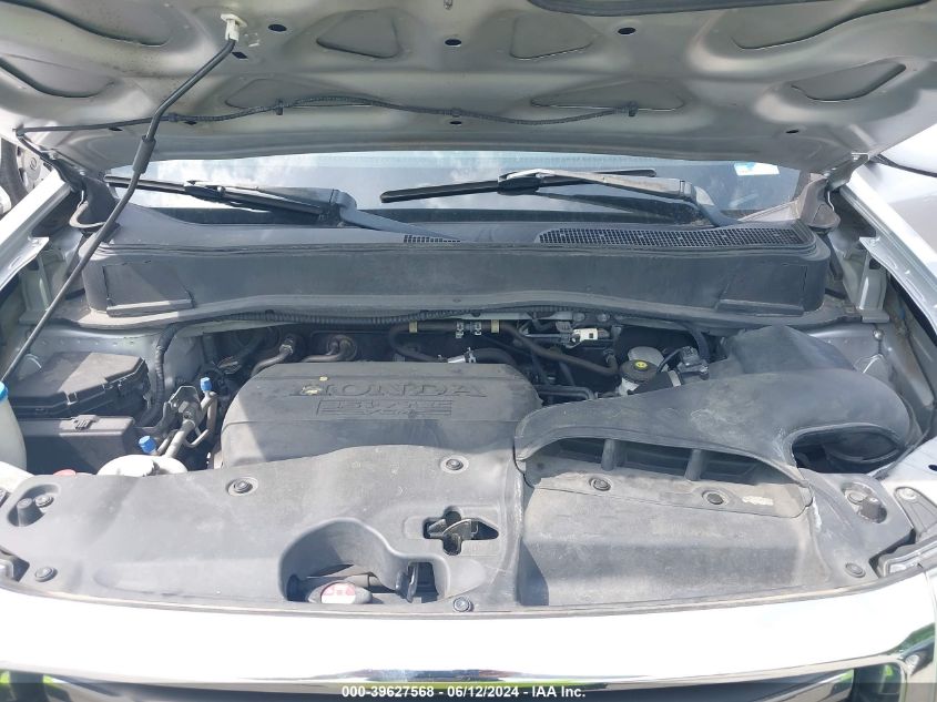 2013 Honda Pilot Ex-L VIN: 5FNYF3H55DB014017 Lot: 39627568