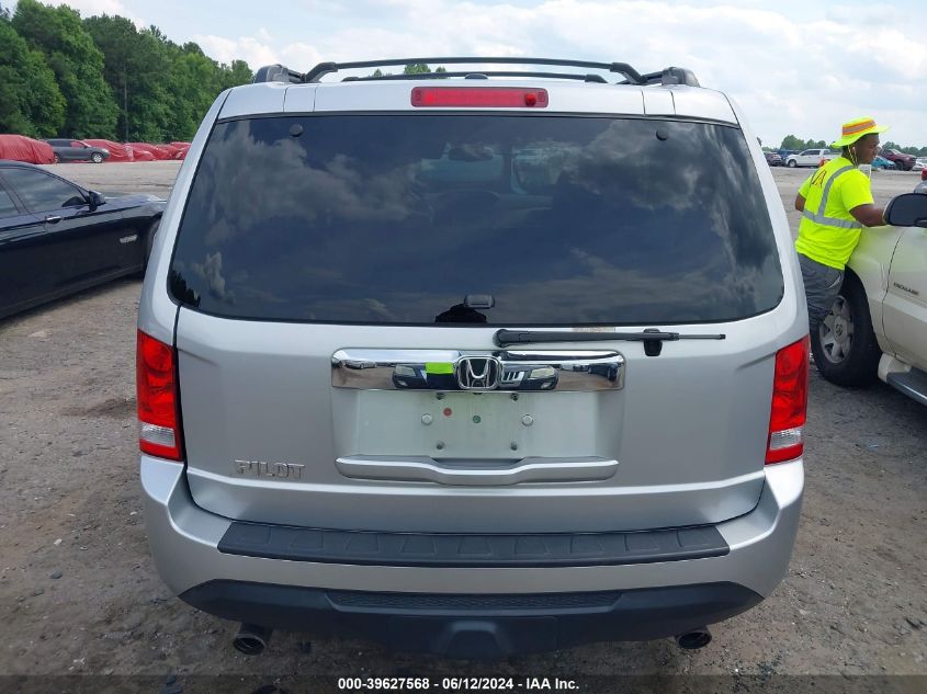 2013 Honda Pilot Ex-L VIN: 5FNYF3H55DB014017 Lot: 39627568