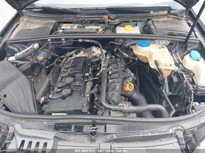 2008 Audi A4 2.0T/2.0T Special Edition VIN: WAUDF78E18A147231 Lot: 39627573