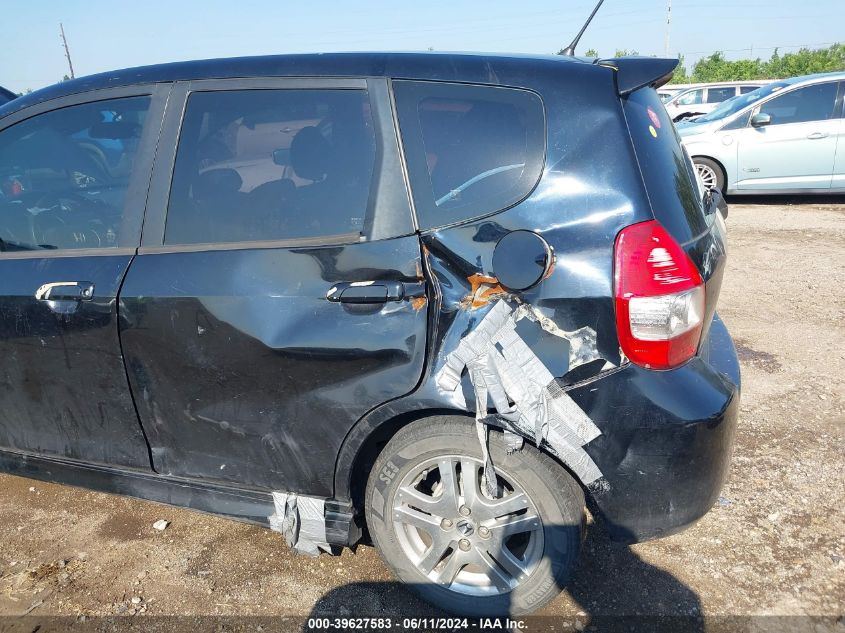 2008 Honda Fit Sport VIN: JHMGD38658S052302 Lot: 39627583