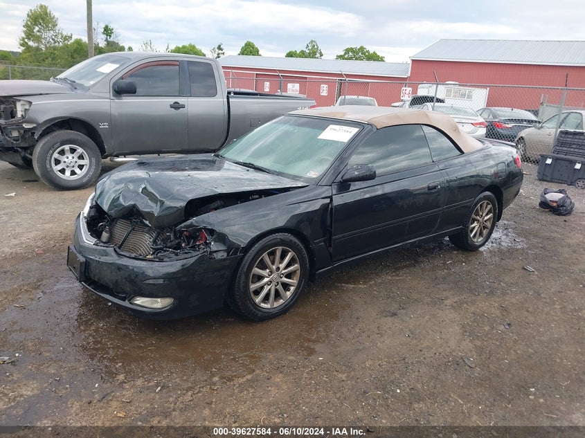 2002 Toyota Camry Solara Sle V6 VIN: 2T1FF28PX2C578377 Lot: 39627584