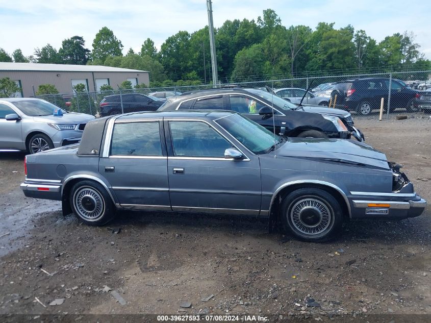 1988 Chrysler New Yorker C-Body Landau VIN: 1C3BU6634JD124143 Lot: 39627593