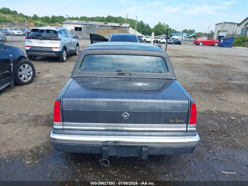 1988 Chrysler New Yorker C-Body Landau VIN: 1C3BU6634JD124143 Lot: 39627593