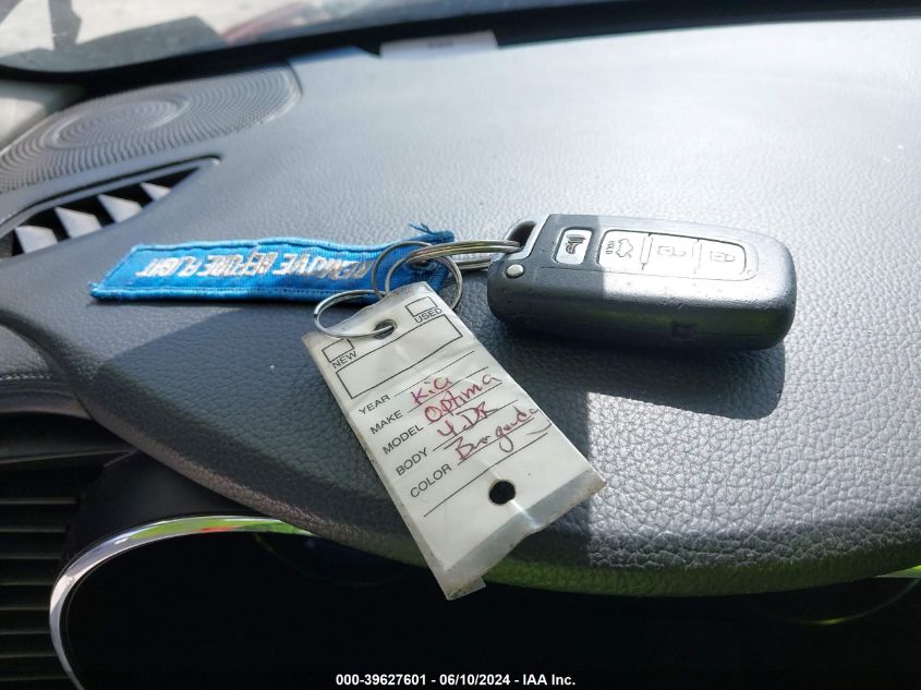 2011 Kia Optima Sx VIN: KNAGR4A60B5179741 Lot: 39627601