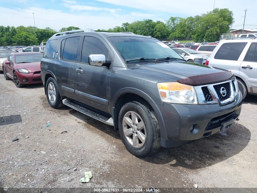 2010 Nissan Armada Platinum VIN: 5N1AA0NE6AN623824 Lot: 39627631