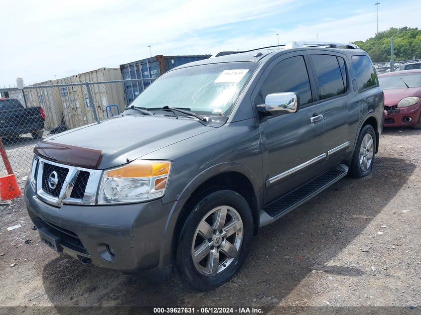 2010 Nissan Armada Platinum VIN: 5N1AA0NE6AN623824 Lot: 39627631