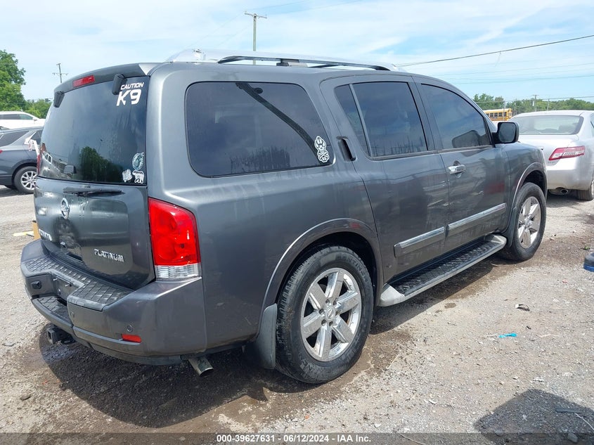 2010 Nissan Armada Platinum VIN: 5N1AA0NE6AN623824 Lot: 39627631