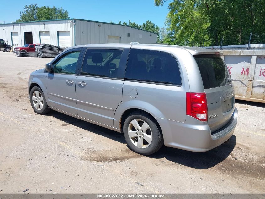 2013 Dodge Grand Caravan Se VIN: 2C4RDGBG5DR636326 Lot: 39627632