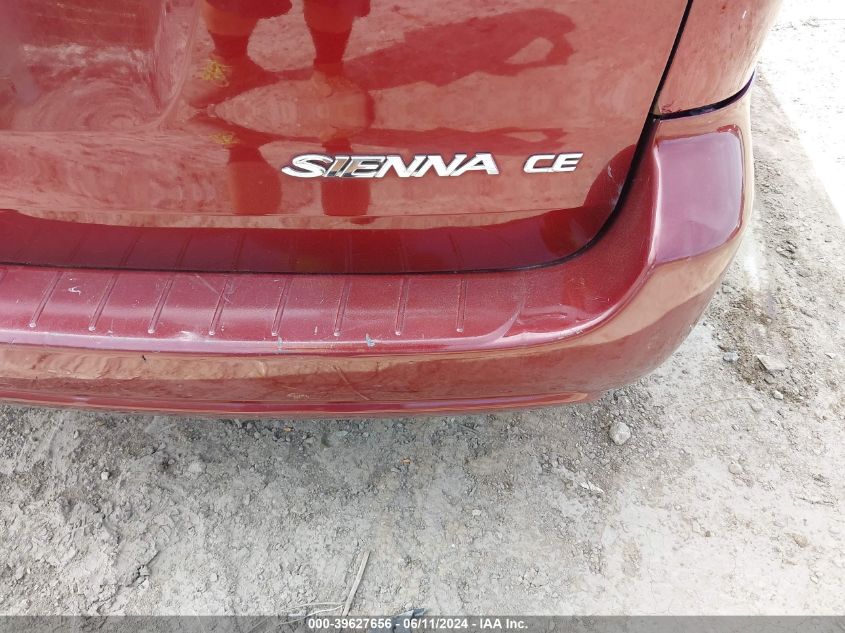 2007 Toyota Sienna Ce VIN: 5TDZK23C37S065354 Lot: 39627656