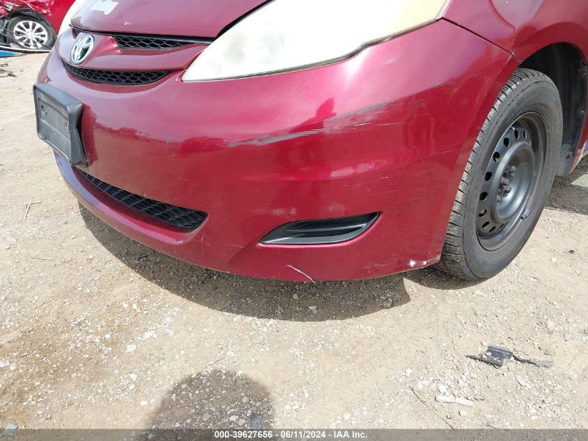 2007 Toyota Sienna Ce VIN: 5TDZK23C37S065354 Lot: 39627656