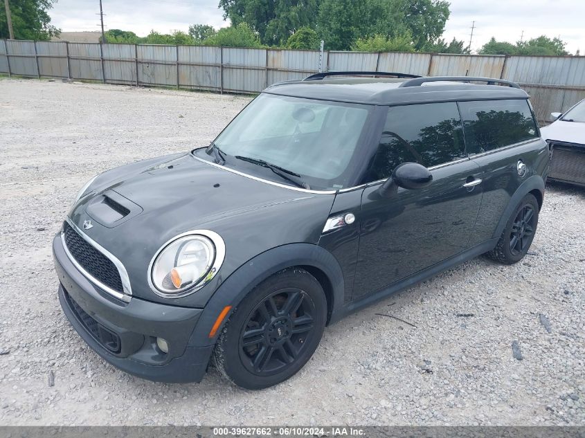 WMWZG3C57CTY38876 | 2012 MINI COOPER S CLUBMAN