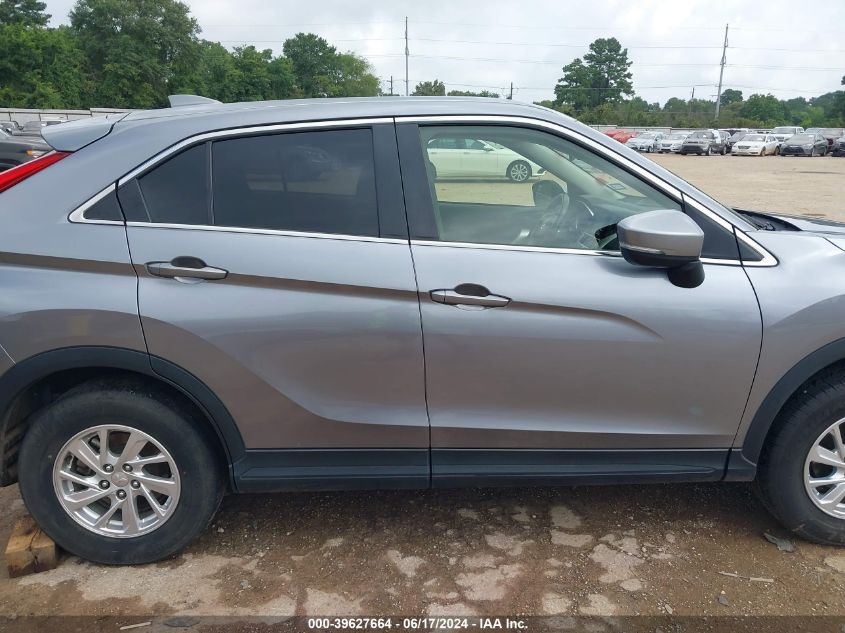 2018 Mitsubishi Eclipse Cross Es VIN: JA4AT3AA1JZ062776 Lot: 39627664