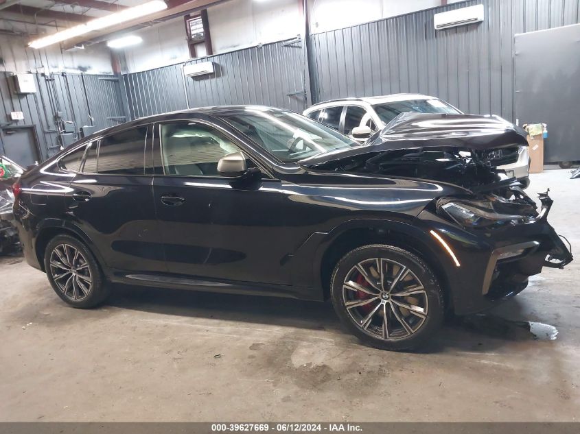 2021 BMW X6 M50I VIN: 5UXCY8C02M9H05417 Lot: 39627669