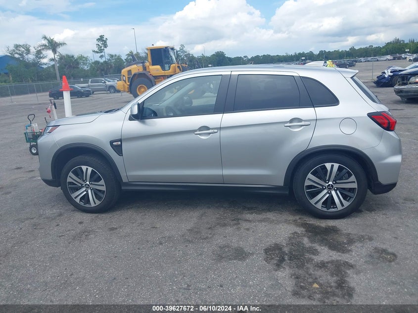 2024 Mitsubishi Outlander Sport 2.0 Es Awc VIN: JA4ARUAU5RU001244 Lot: 39627672