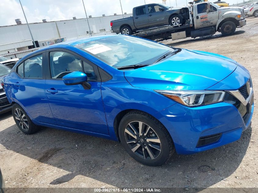 2021 Nissan Versa Sv Xtronic Cvt VIN: 3N1CN8EV7ML865951 Lot: 39627675