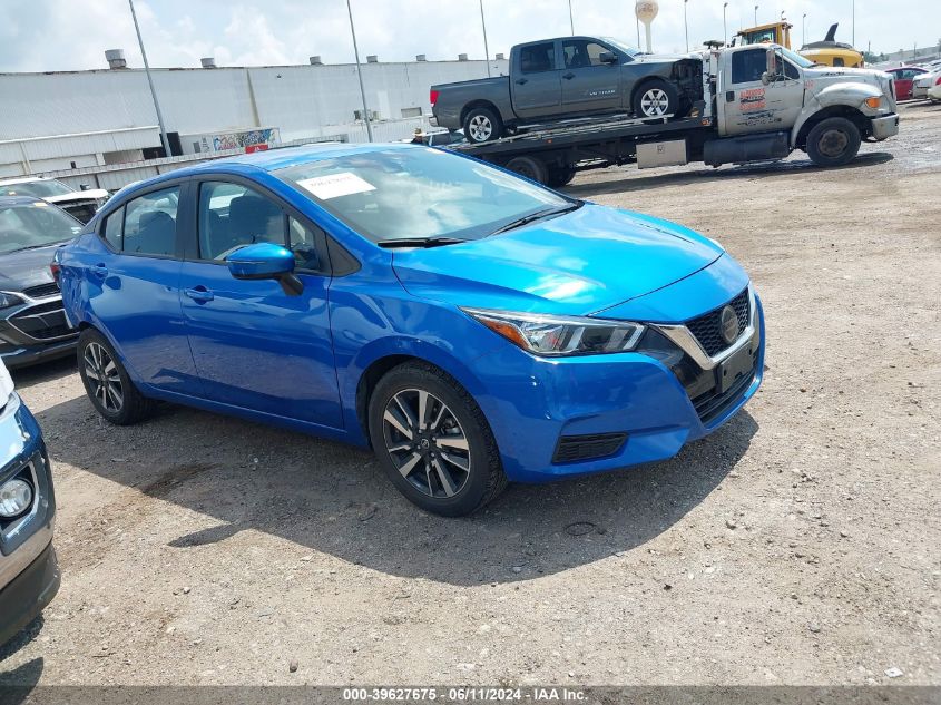 2021 Nissan Versa Sv Xtronic Cvt VIN: 3N1CN8EV7ML865951 Lot: 39627675