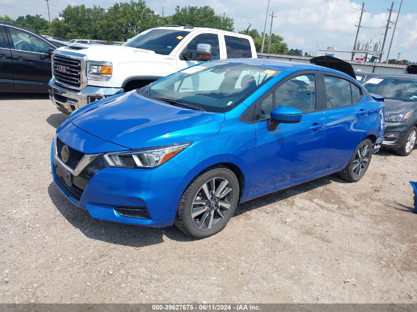 2021 Nissan Versa Sv Xtronic Cvt VIN: 3N1CN8EV7ML865951 Lot: 39627675