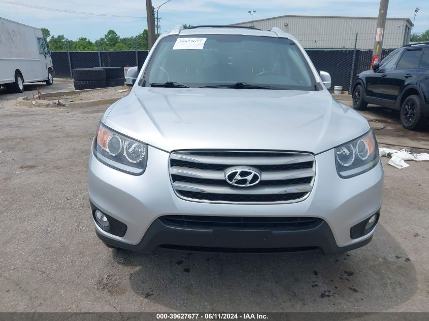 2012 Hyundai Santa Fe Limited V6 VIN: 5XYZK4AG6CG110392 Lot: 39627677