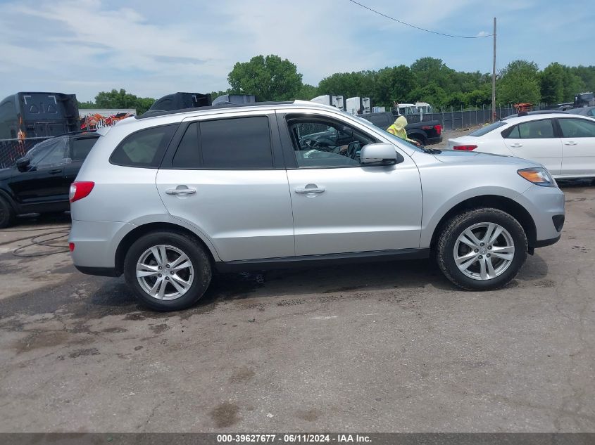 2012 Hyundai Santa Fe Limited V6 VIN: 5XYZK4AG6CG110392 Lot: 39627677