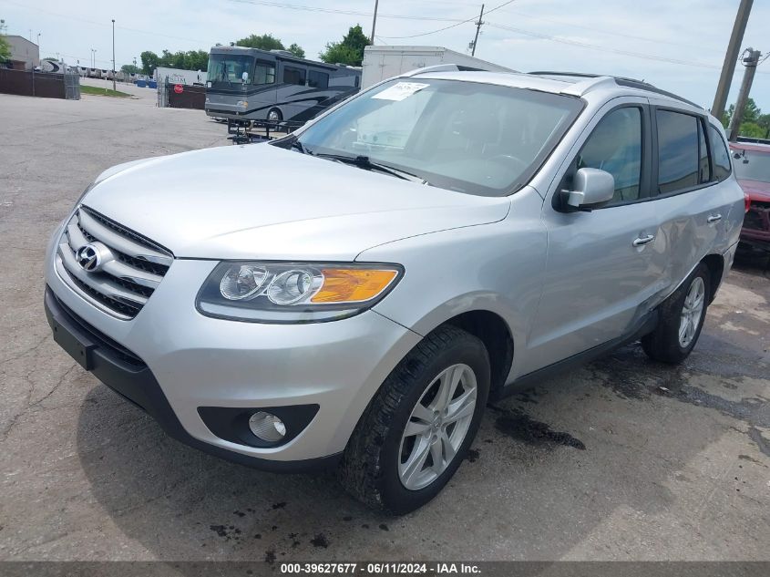 2012 Hyundai Santa Fe Limited V6 VIN: 5XYZK4AG6CG110392 Lot: 39627677