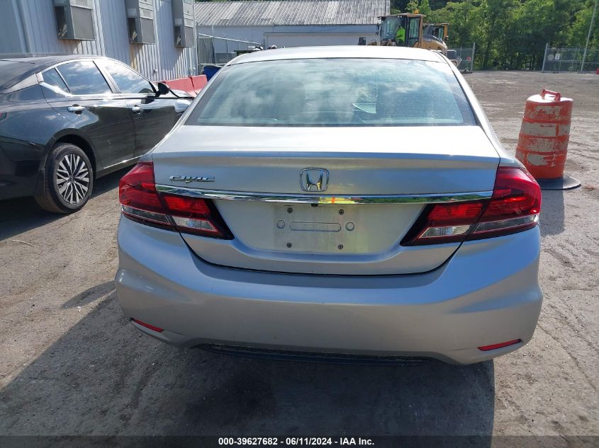 2013 Honda Civic Lx VIN: 2HGFB2F50DH579755 Lot: 39627682