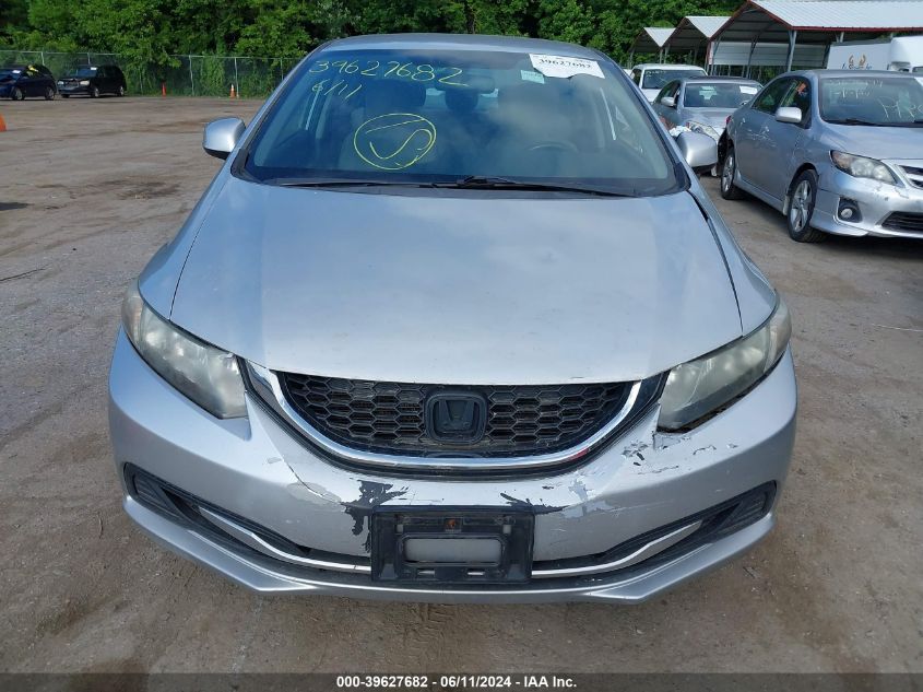 2013 Honda Civic Lx VIN: 2HGFB2F50DH579755 Lot: 39627682