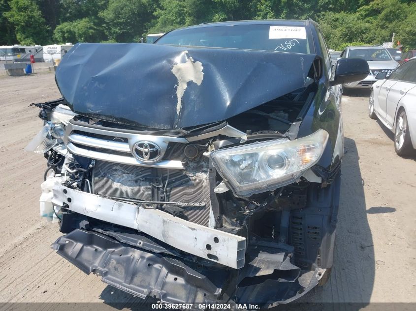 2013 Toyota Highlander Se V6 VIN: 5TDBK3EH3DS231576 Lot: 39627687