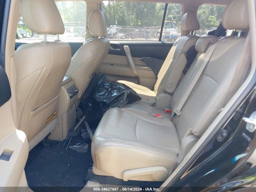 2013 Toyota Highlander Se V6 VIN: 5TDBK3EH3DS231576 Lot: 39627687