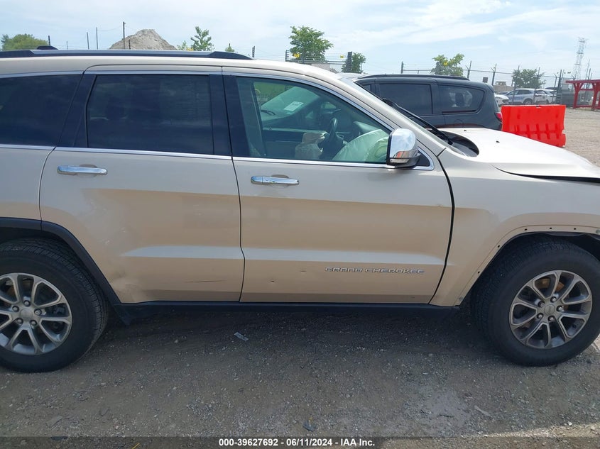 2014 Jeep Grand Cherokee Limited VIN: 1C4RJEBG4EC519425 Lot: 39627692