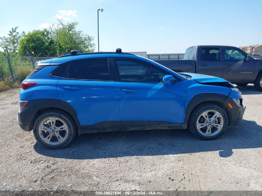 2022 Hyundai Kona Sel VIN: KM8K62AB1NU816374 Lot: 39627696