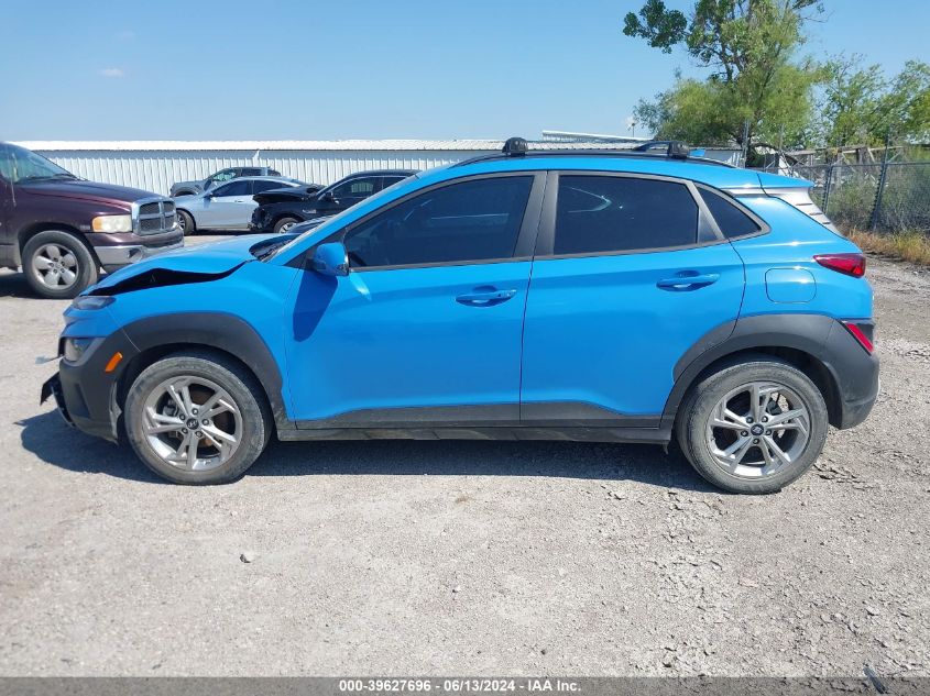 2022 Hyundai Kona Sel VIN: KM8K62AB1NU816374 Lot: 39627696