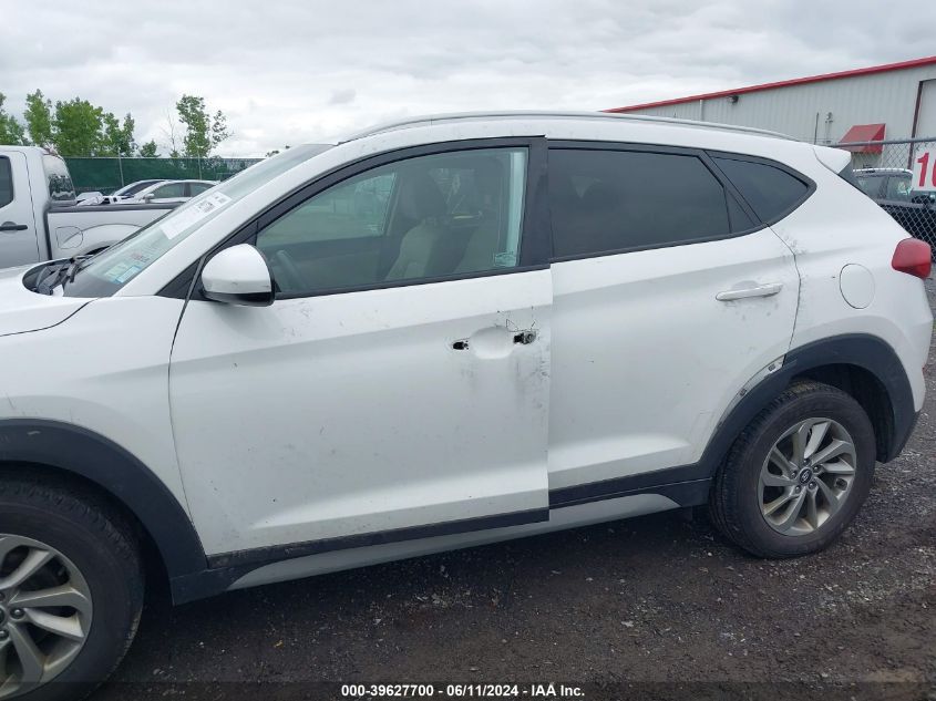 2018 Hyundai Tucson Sel VIN: KM8J3CA46JU828008 Lot: 39627700
