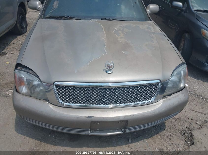 2001 Cadillac Deville Standard W/W20 VIN: 1G6KD54Y81U140482 Lot: 39627706