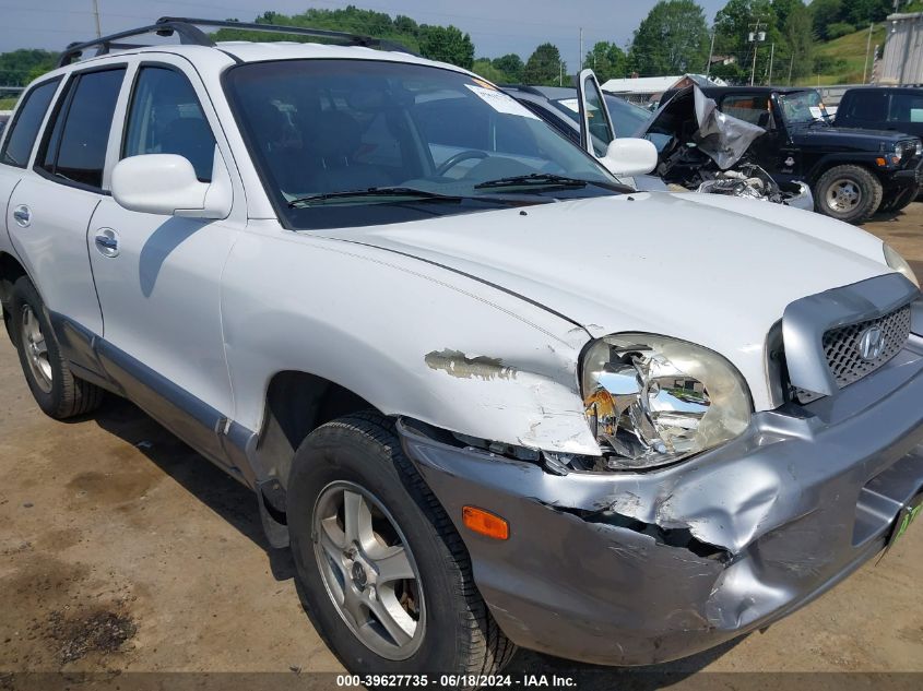 2003 Hyundai Santa Fe Gls/Lx VIN: KM8SC13D73U368933 Lot: 39627735