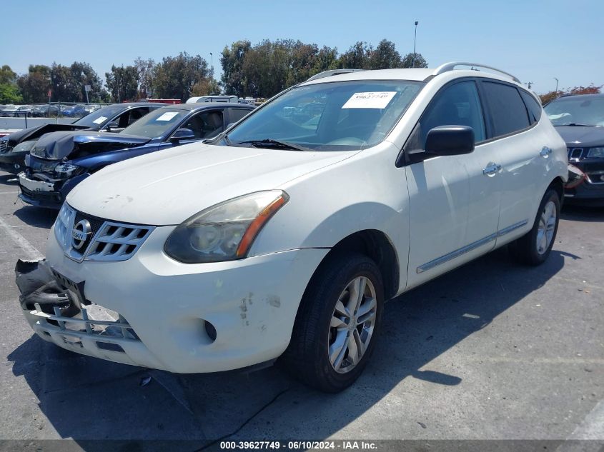 2015 Nissan Rogue Select S VIN: JN8AS5MT7FW157437 Lot: 39627749