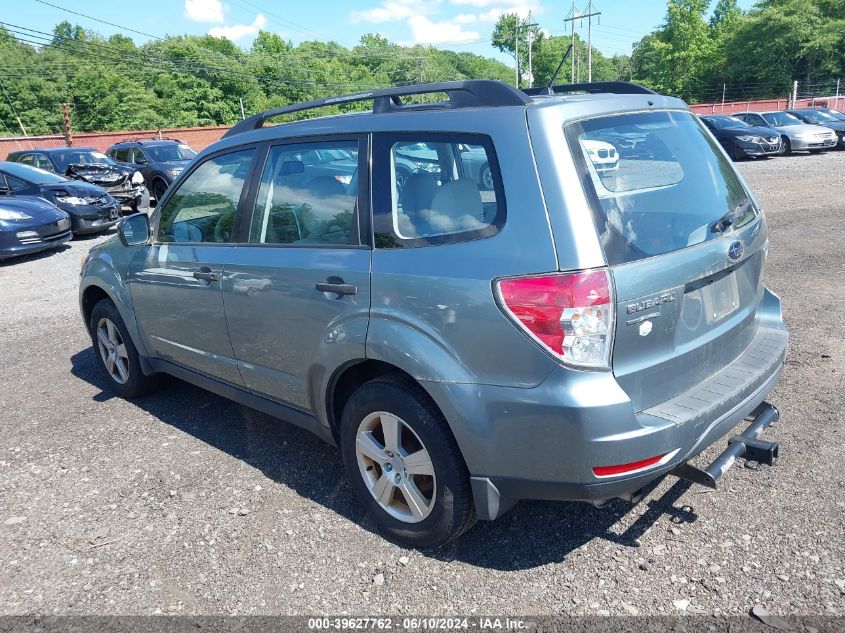 2011 Subaru Forester 2.5X VIN: JF2SHABC3BH753591 Lot: 39627762