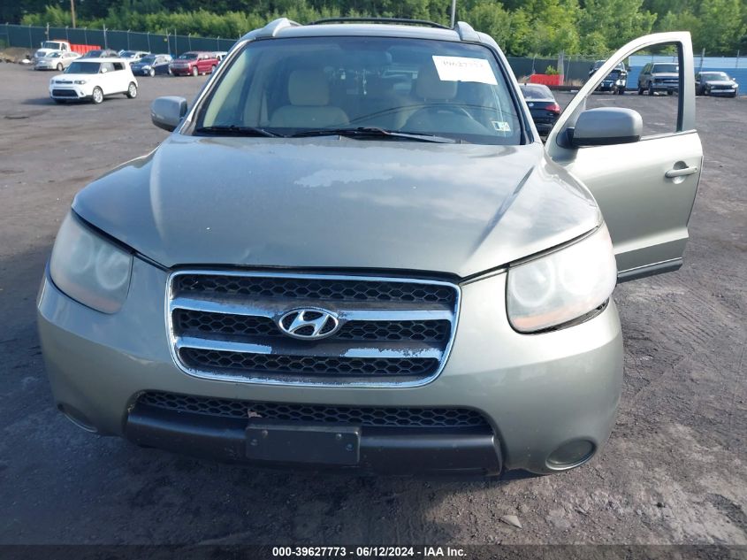 2007 Hyundai Santa Fe Gls VIN: 5NMSG73D27H102521 Lot: 39627773