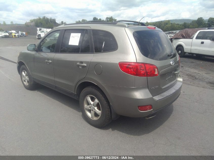 2007 Hyundai Santa Fe Gls VIN: 5NMSG73D27H102521 Lot: 39627773