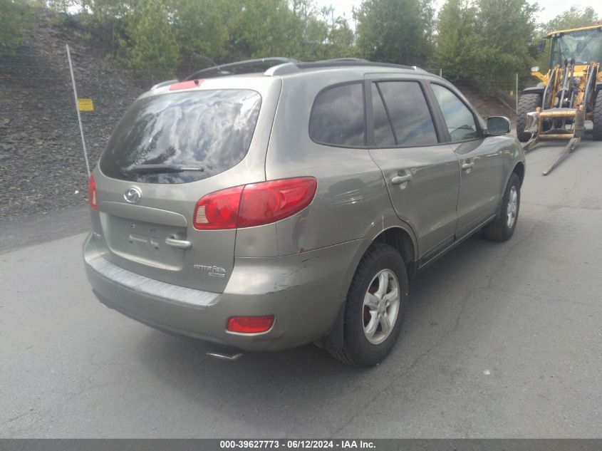 2007 Hyundai Santa Fe Gls VIN: 5NMSG73D27H102521 Lot: 39627773