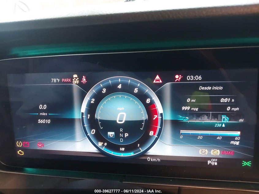 VIN WDDZF8DB9LA735306 2020 MERCEDES-BENZ E 350