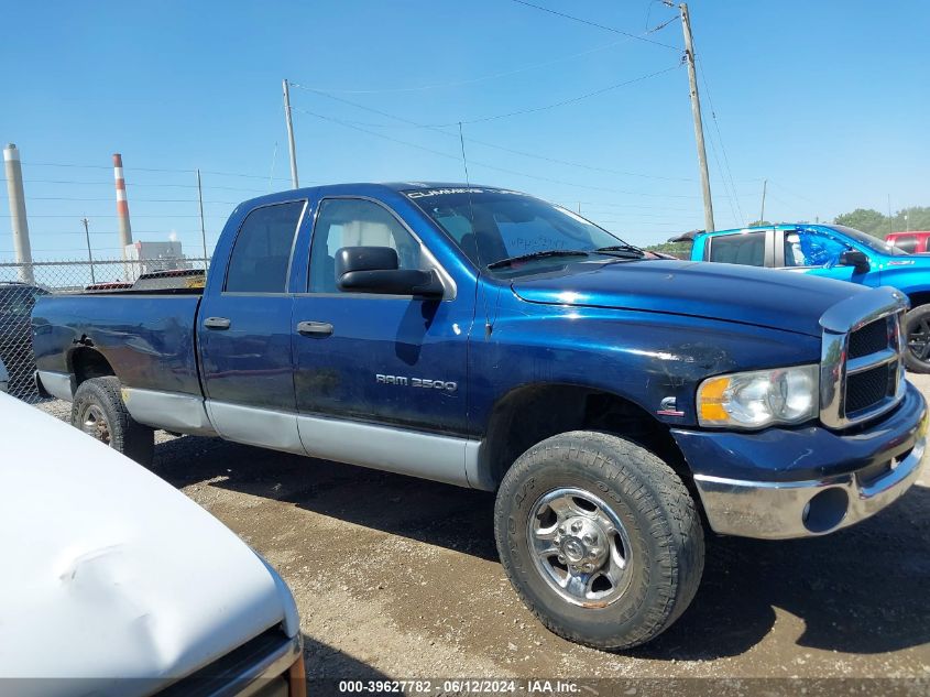 2004 Dodge Ram 2500 Slt/Laramie VIN: 3D7KU28C64G258988 Lot: 39627782