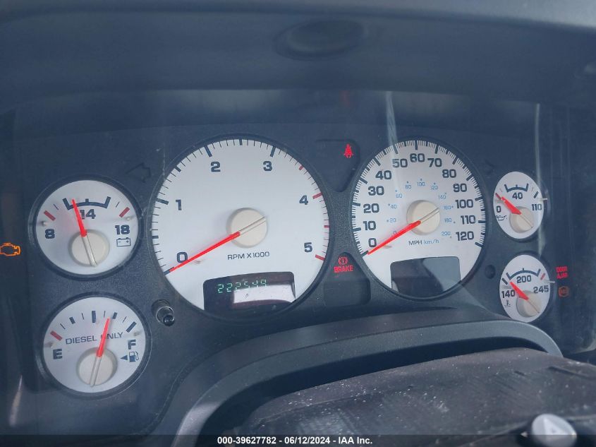 2004 Dodge Ram 2500 Slt/Laramie VIN: 3D7KU28C64G258988 Lot: 39627782