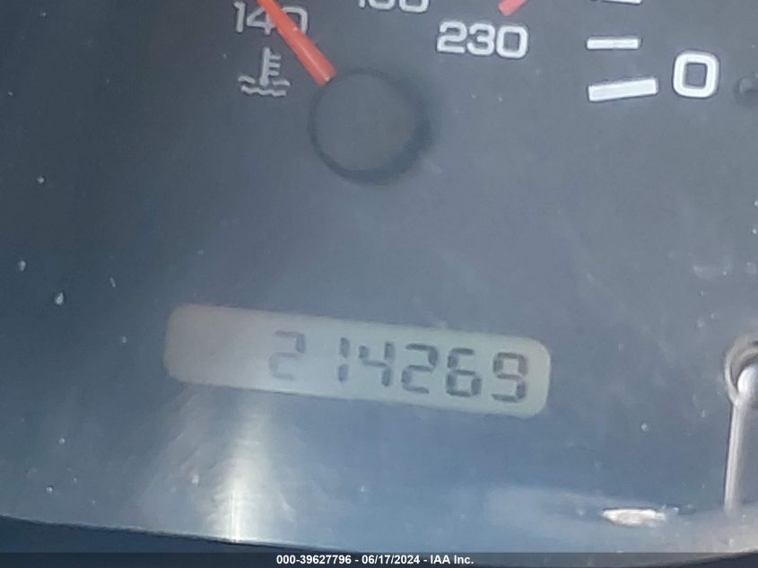 1998 Dodge Ram 2500 St VIN: 3B7KF22D3WG130359 Lot: 39627796