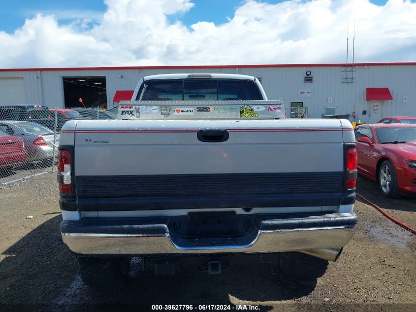 1998 Dodge Ram 2500 St VIN: 3B7KF22D3WG130359 Lot: 39627796