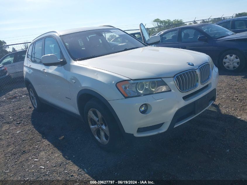 2011 BMW X3 xDrive28I VIN: 5UXWX5C53BL710195 Lot: 39627797